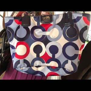 Coach tote handbag